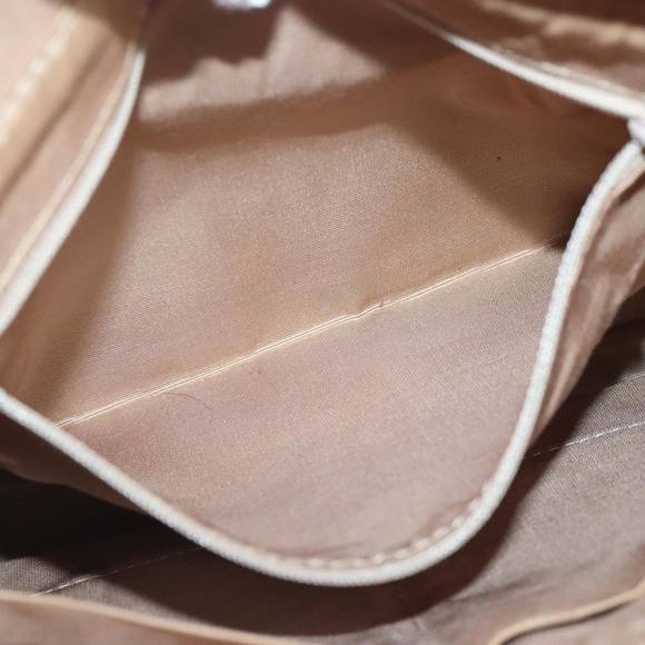 BURBERRY Nova Check Tote Bag Canvas Leather Beige Red Auth 100281 - Picture 12 of 16